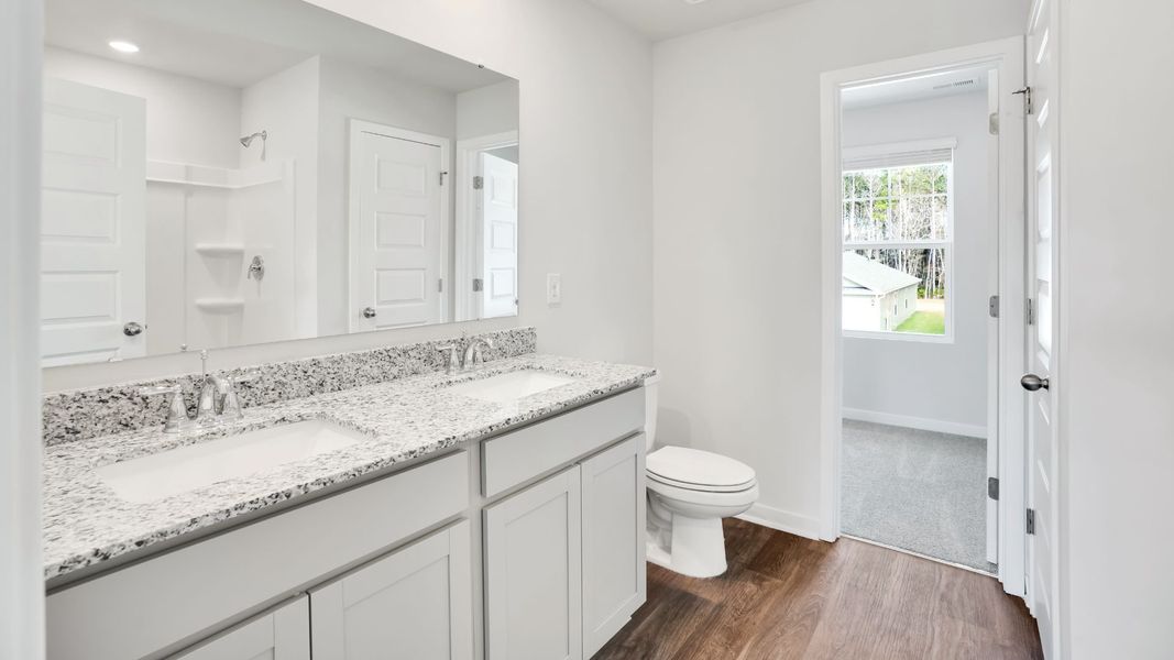 Furnished interior view inside a new home in Lockwood Landing, Supply (Image 12).