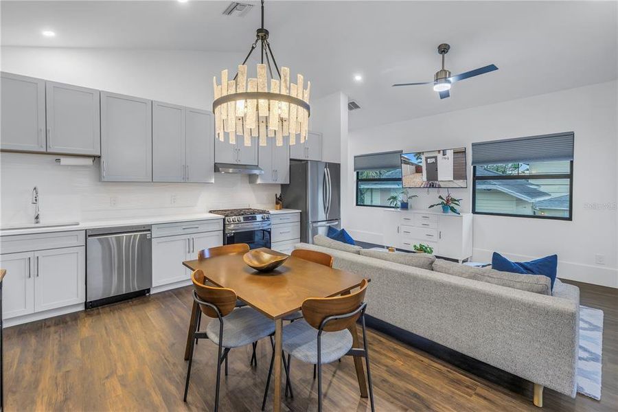 Furnished interior view inside a new home in , St. Petersburg (Image 6).