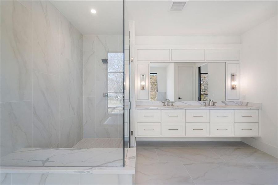 Furnished interior view inside a new home in , Alpharetta (Image 35).