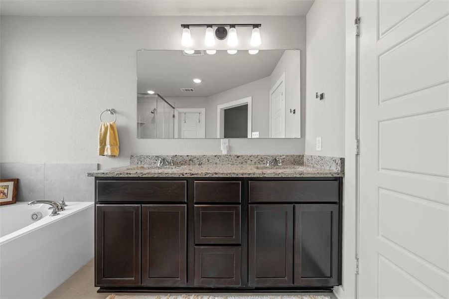 Furnished interior view inside a new home in , Waco (Image 18).
