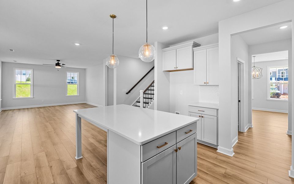 Furnished interior view inside a new home in Hanes Lake, Winston-Salem (Image 7).