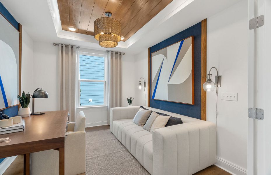 Representative furnished interior of a home built from the Mystique by John Wieland in Treymor, Mount Juliet (Image 22).