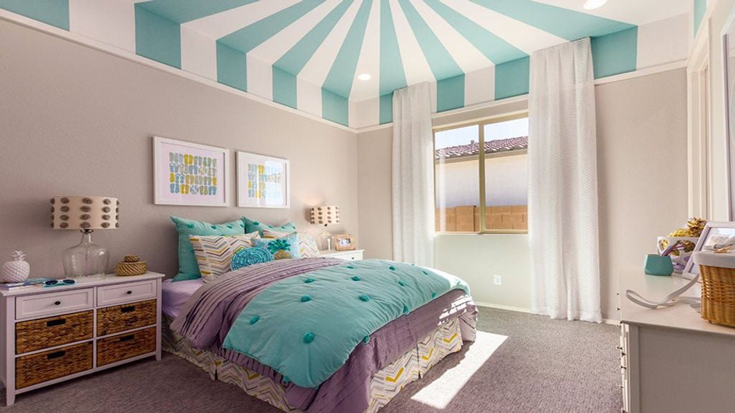 Representative furnished interior of a home built from the 50R3 by Taylor Morrison in Ravenna at Rancho Mercado, Surprise (Image 17).