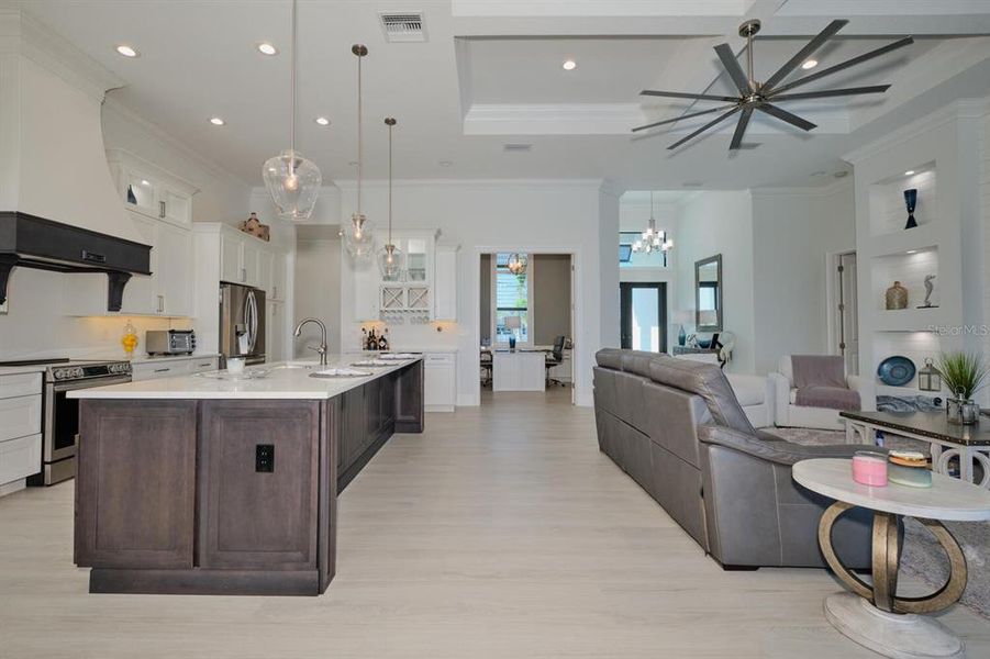 Furnished interior view inside a new home in , Cape Coral (Image 13).