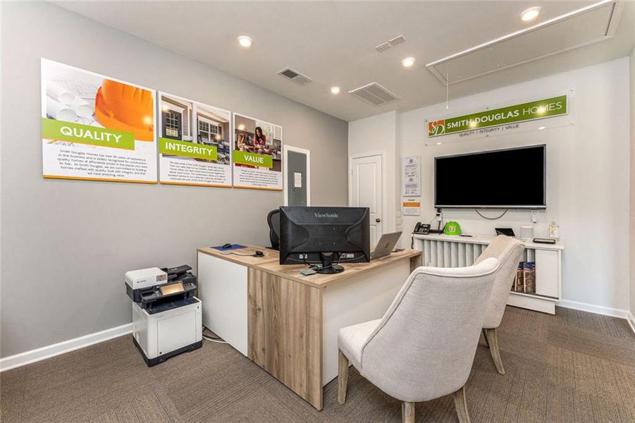 Furnished interior view inside a new home in Fair Oak, Calhoun (Image 9).