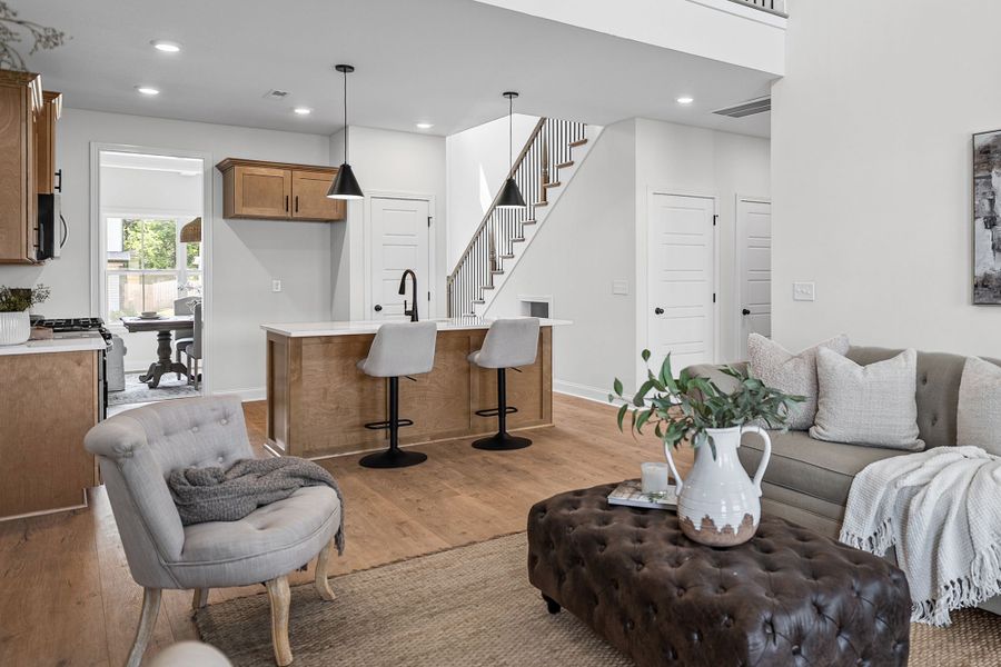 Furnished interior view inside a new home in Summerfield, Clarksville (Image 27).