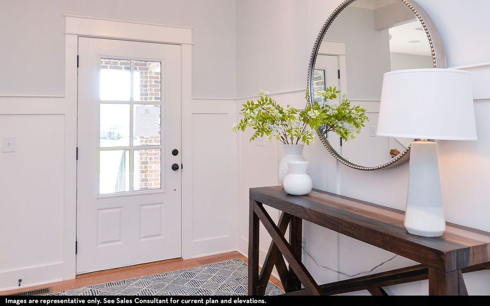 Furnished interior view inside a new home in Aden Woods, Fairview (Image 3).