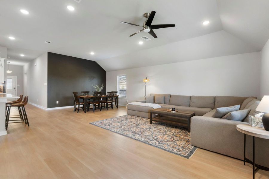 Furnished interior view inside a new home in , Magnolia (Image 27).