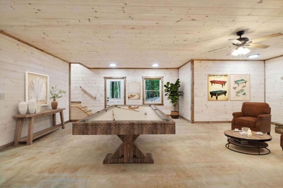 Furnished interior view inside a new home in , Blue Ridge (Image 15). Furnished interior view inside a new home in , Blue Ridge (Image 15).