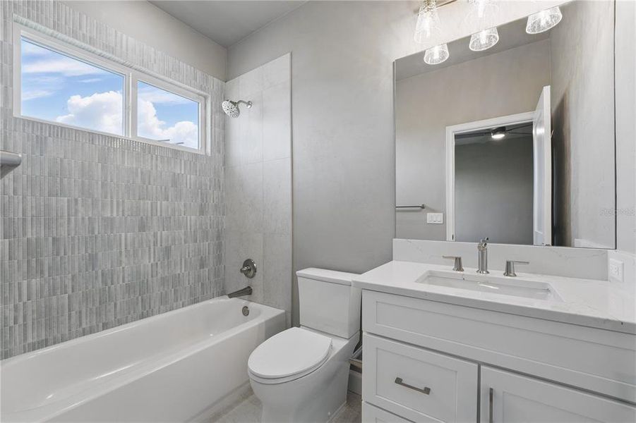 Furnished interior view inside a new home in , Archer (Image 12).