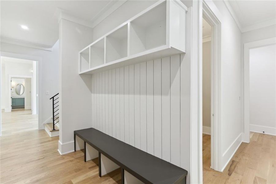 Furnished interior view inside a new home in , Atlanta (Image 6).