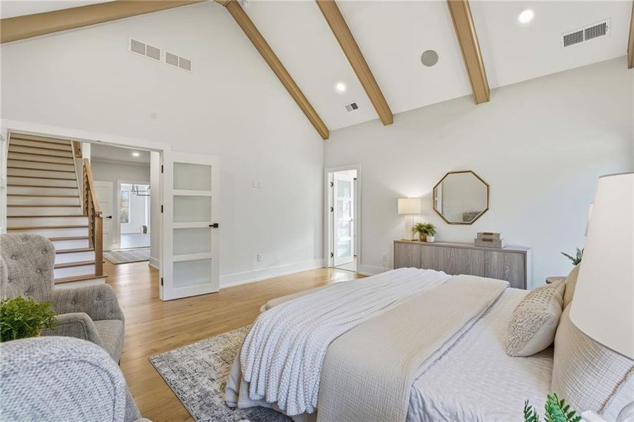 Furnished interior view inside a new home in , Canton (Image 28). Furnished interior view inside a new home in , Canton (Image 28).