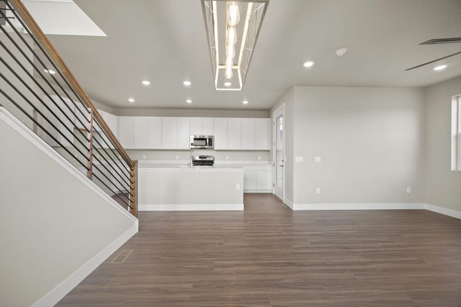 Spacious, unfurnished interior of a new home in Pony Park, Colorado Springs (Image 23). Spacious, unfurnished interior of a new home in Pony Park, Colorado Springs (Image 23).