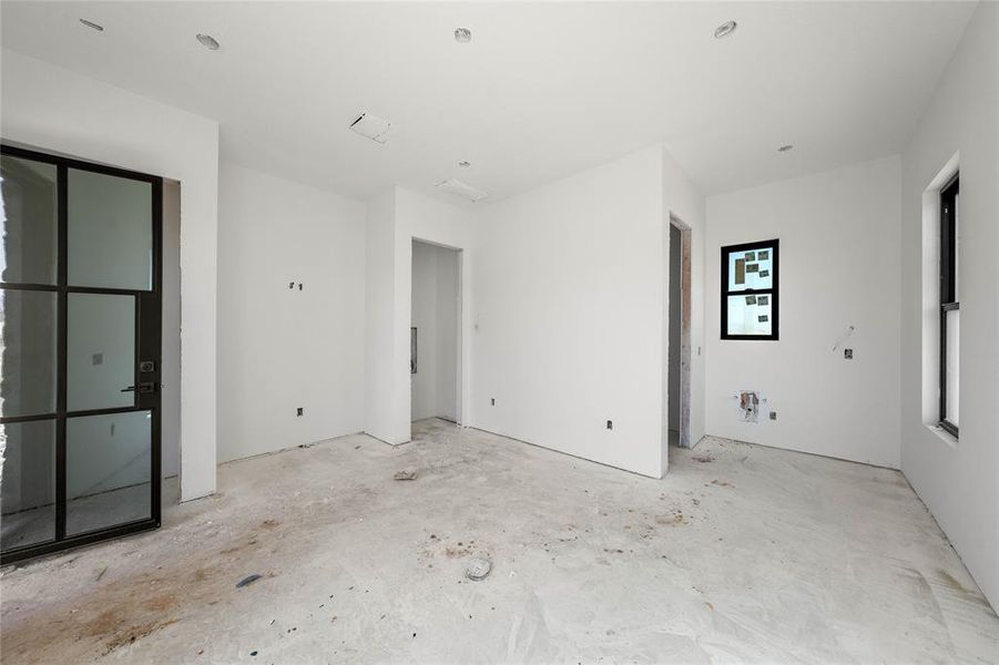 In-progress construction of a new home in , Woodway, TX (Image 20).