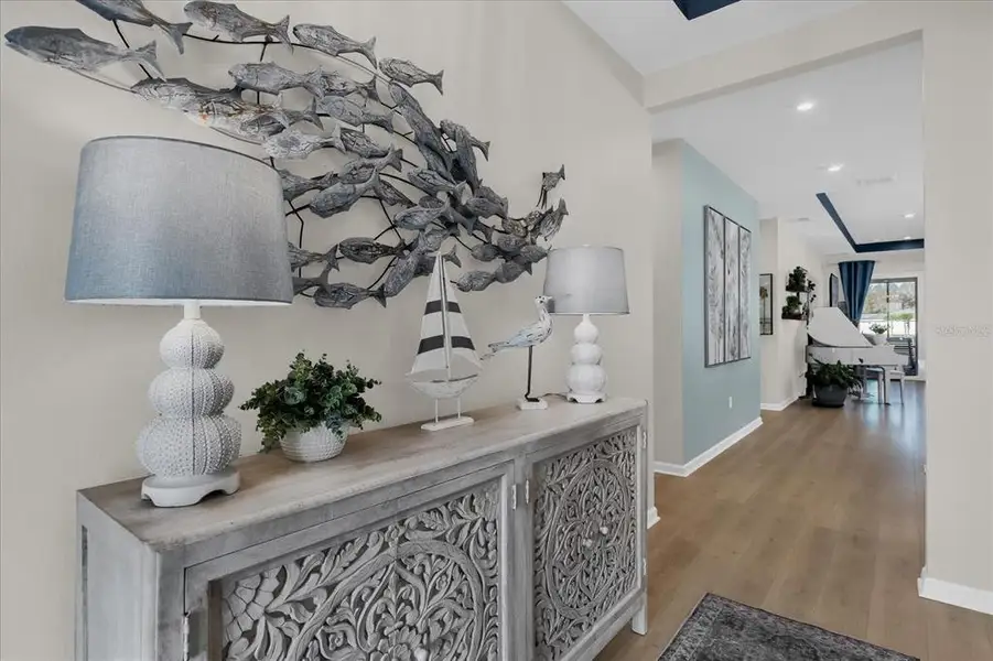 Furnished interior view inside a new home in , Deland (Image 12).