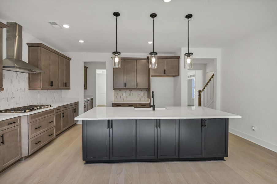 Furnished interior view inside a new home in Clubside Reserve at Summerlake, Lexington (Image 10).