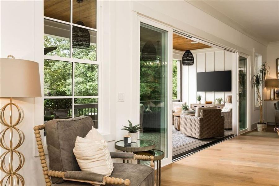 Furnished interior view inside a new home in , Gainesville (Image 9).