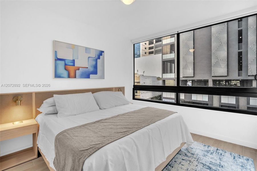 Furnished interior view inside a new home in , Miami (Image 48).