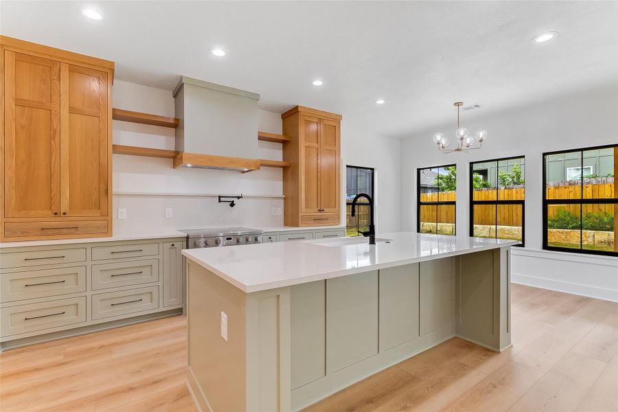 Furnished interior view inside a new home in , Cottonwood Shores (Image 18).