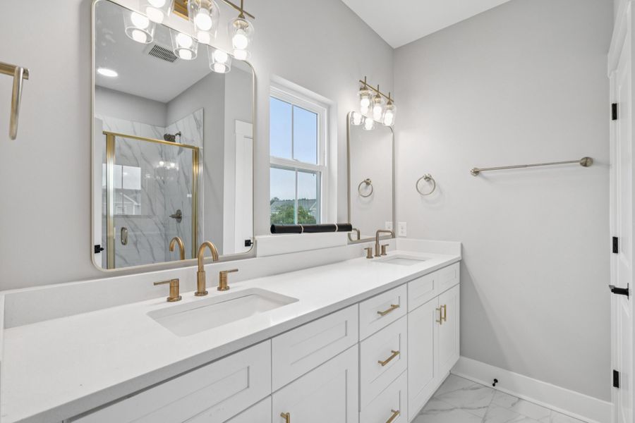 Furnished interior view inside a new home in , Goose Creek (Image 12).