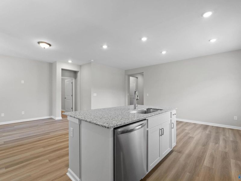 Furnished interior view inside a new home in Bailey Park, Fayetteville (Image 7).