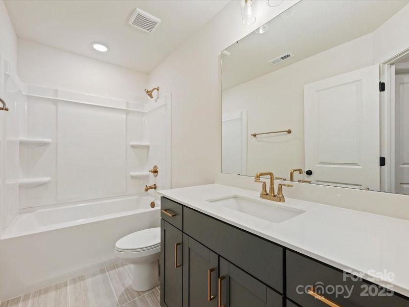 Furnished interior view inside a new home in North Creek Village - Townhomes, Huntersville (Image 9). Furnished interior view inside a new home in North Creek Village - Townhomes, Huntersville (Image 9).