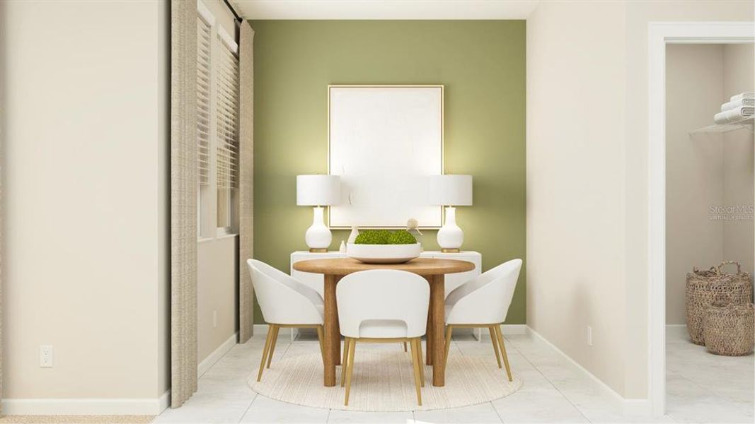 Furnished interior view inside a new home in Bridgewalk, St. Cloud (Image 6).