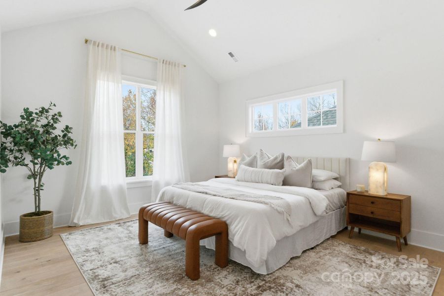 Furnished interior view inside a new home in , Charlotte (Image 7).