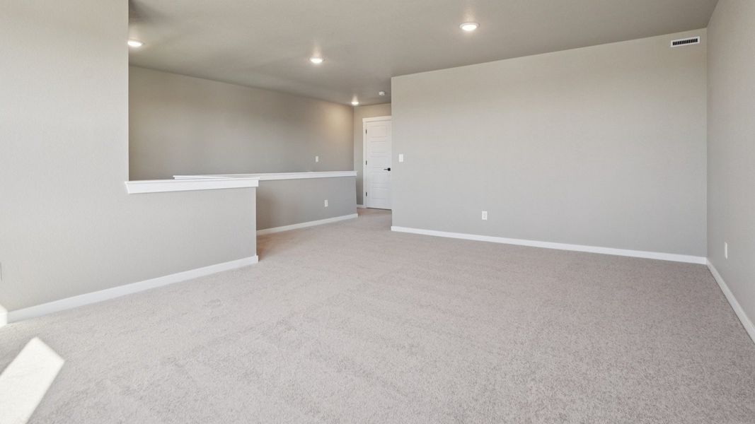 Furnished interior view inside a new home in Windler Townhomes, Aurora (Image 30).