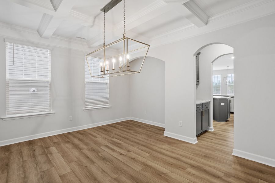 Spacious, unfurnished interior of a new home in Sweetbrier, Durham (Image 23).