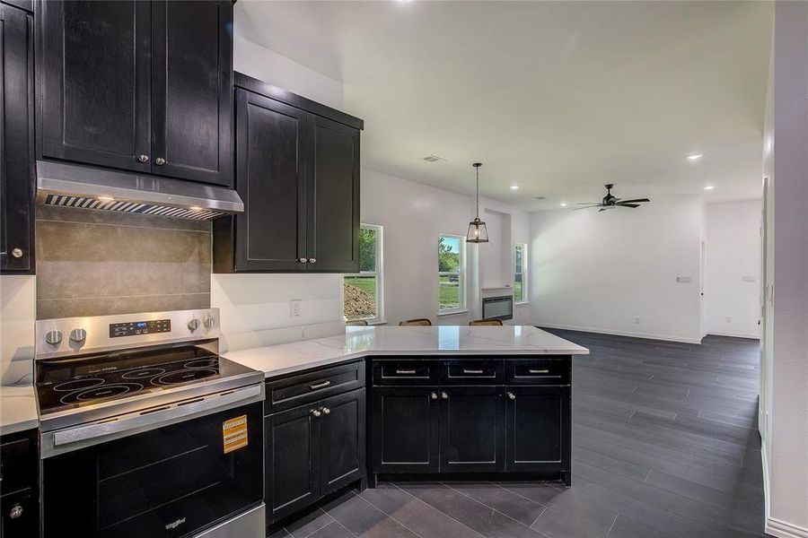 Furnished interior view inside a new home in , Greenville (Image 7). Furnished interior view inside a new home in , Greenville (Image 7).