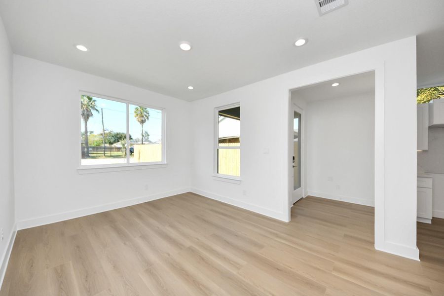 Spacious, unfurnished interior of a new home in , Houston (Image 26). Spacious, unfurnished interior of a new home in , Houston (Image 26).