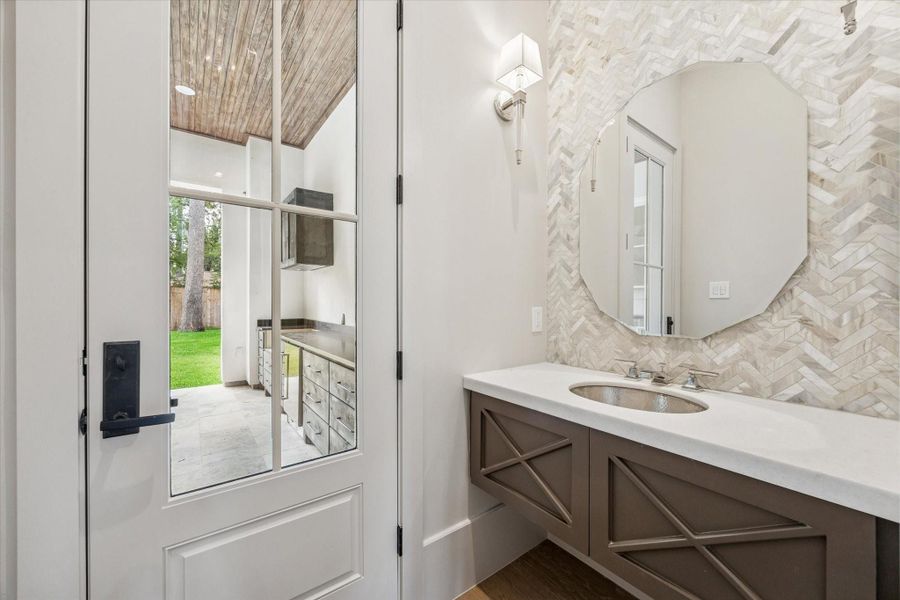 Furnished interior view inside a new home in , Houston (Image 15). Furnished interior view inside a new home in , Houston (Image 15).