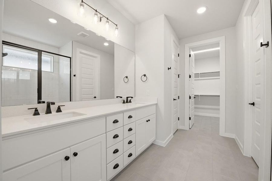 Furnished interior view inside a new home in Heritage, Dripping Springs (Image 13).