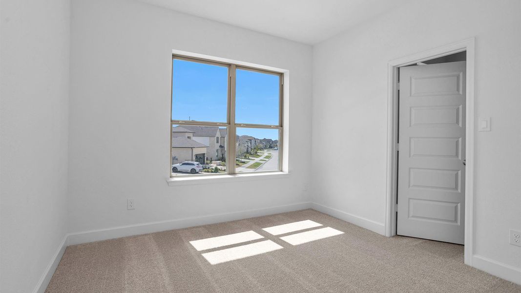 Spacious, unfurnished interior of a new home in Bridgeland, Cypress (Image 8).