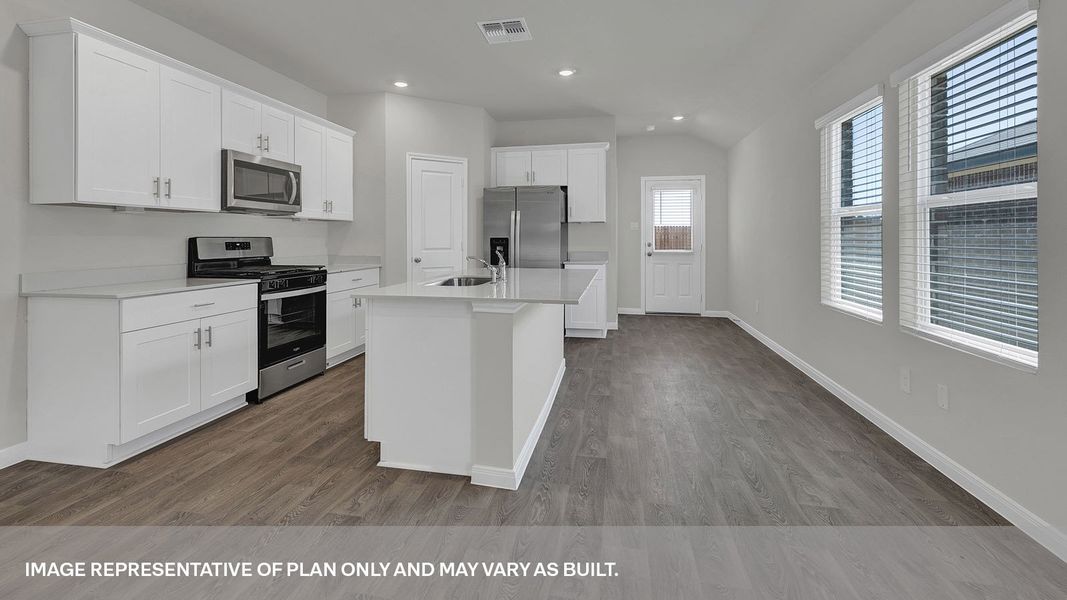 Furnished interior view inside a new home in Whisper South, San Marcos (Image 7). Furnished interior view inside a new home in Whisper South, San Marcos (Image 7).