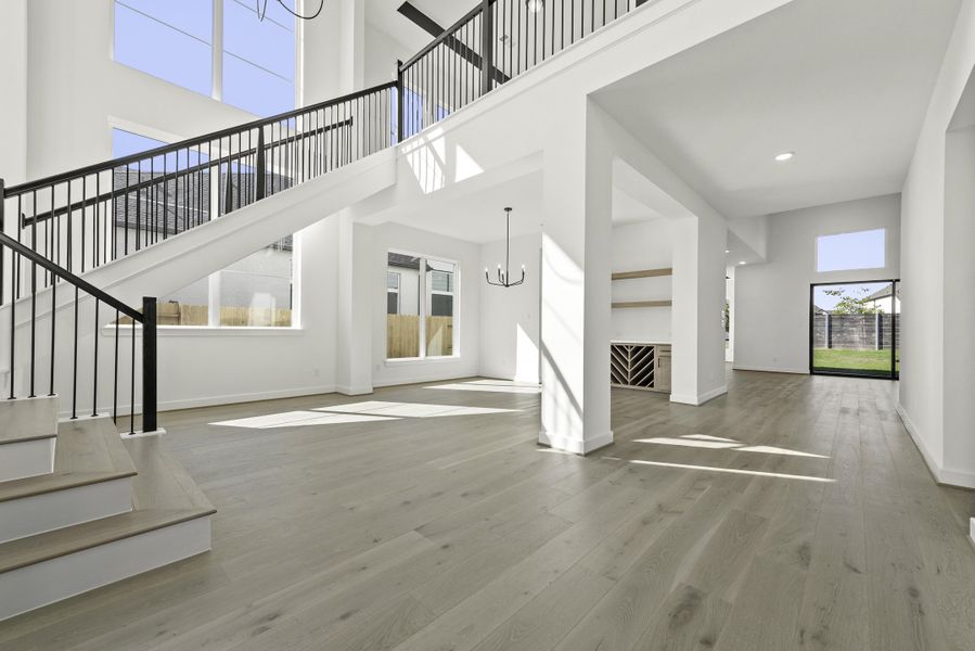 Representative unfurnished interior of a home built from the The St. Helena by Westin Homes in Kresston, Montgomery (Image 10).