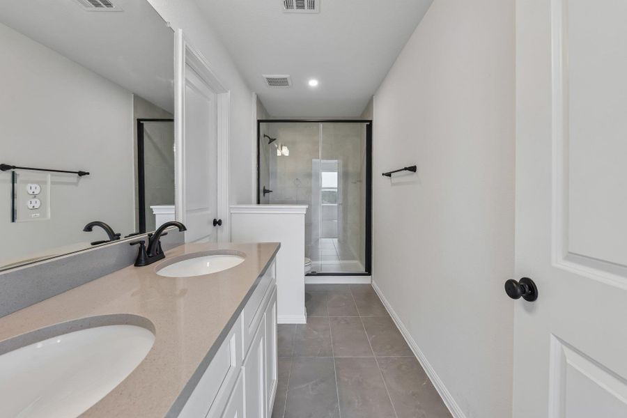 Furnished interior view inside a new home in Saddle Ridge at Wildhorse Ranch, Austin (Image 7).
