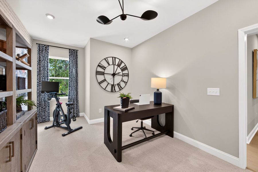 Furnished interior view inside a new home in Southbridge, Fort Mill (Image 28).
