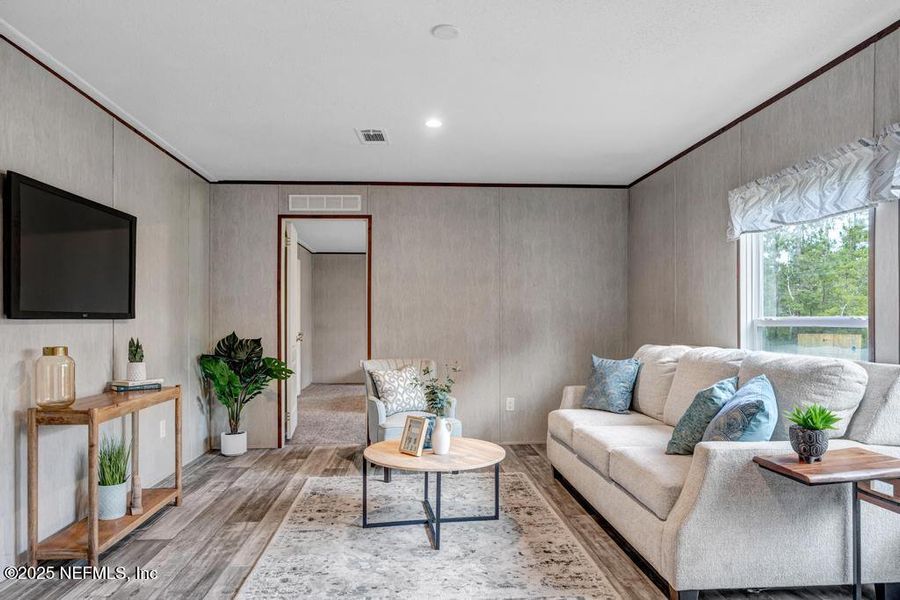 Furnished interior view inside a new home in , Hastings (Image 17).