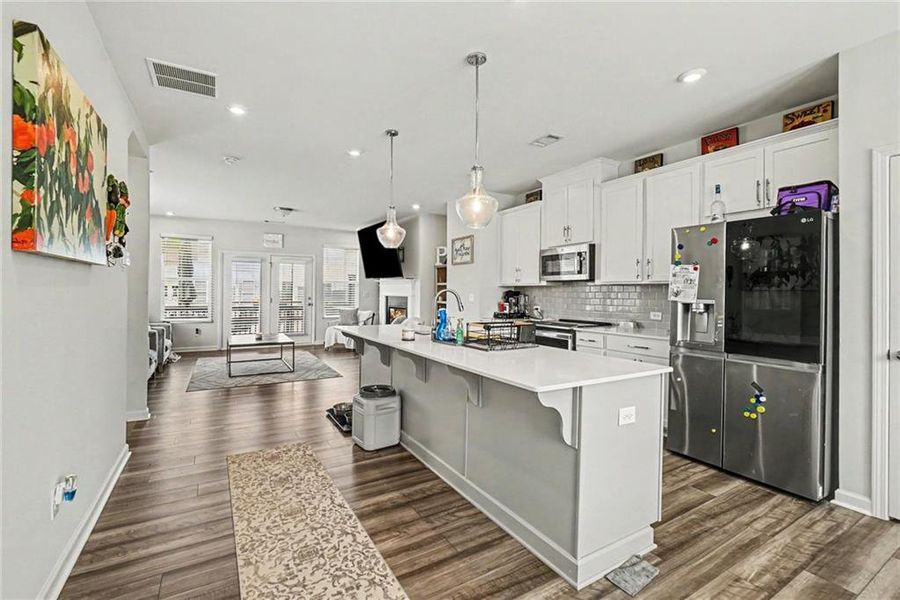 Furnished interior view inside a new home in , Acworth (Image 9).
