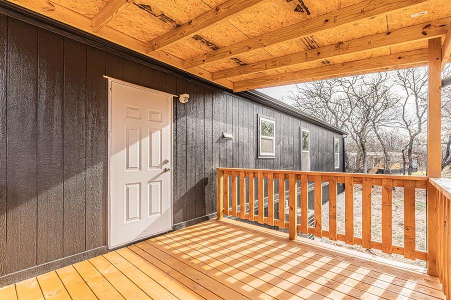 Exterior details and patio area of a home in , Sunset (Image 23). Exterior details and patio area of a home in , Sunset (Image 23).