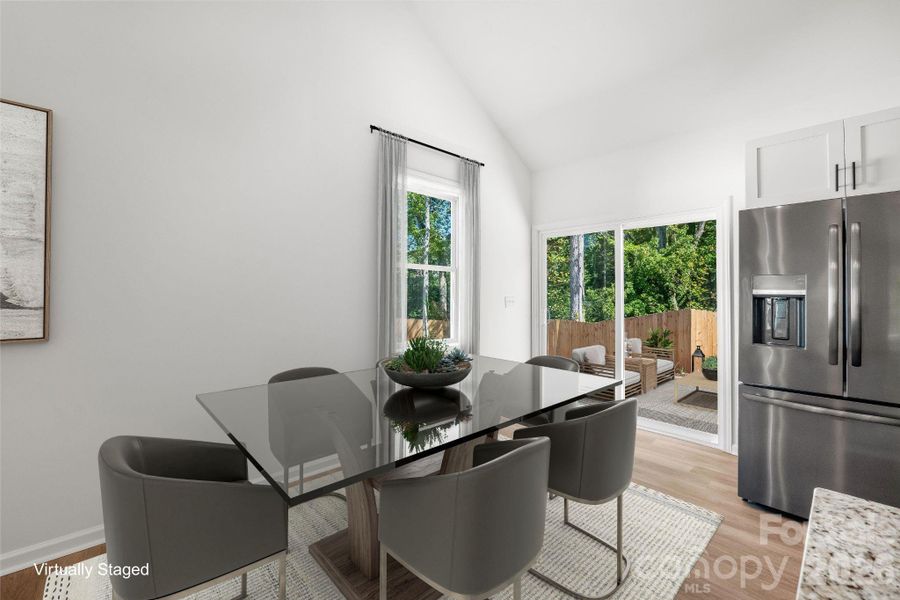 Furnished interior view inside a new home in , Cherryville (Image 12).