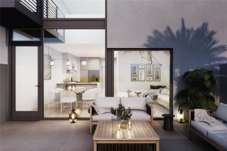 Furnished interior view inside a new home in , Sarasota (Image 5).