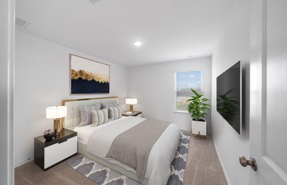 Furnished interior view inside a new home in River Ranch, Dayton (Image 15).