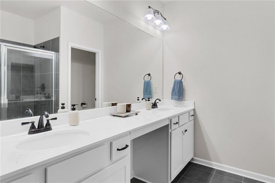 Furnished interior view inside a new home in , Powder Springs (Image 15).