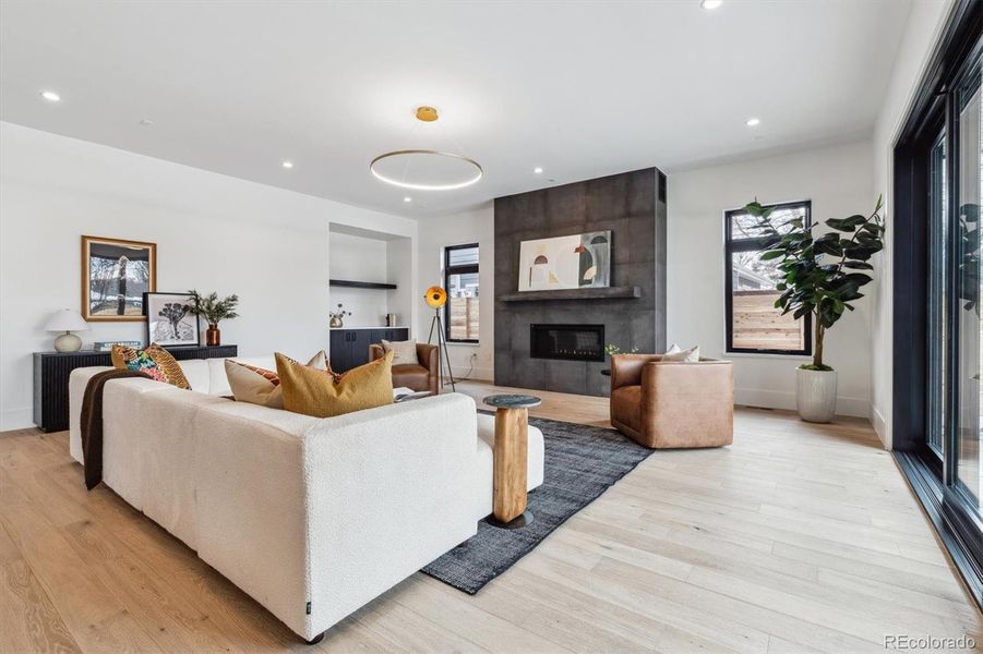 Furnished interior view inside a new home in , Denver (Image 4). Furnished interior view inside a new home in , Denver (Image 4).