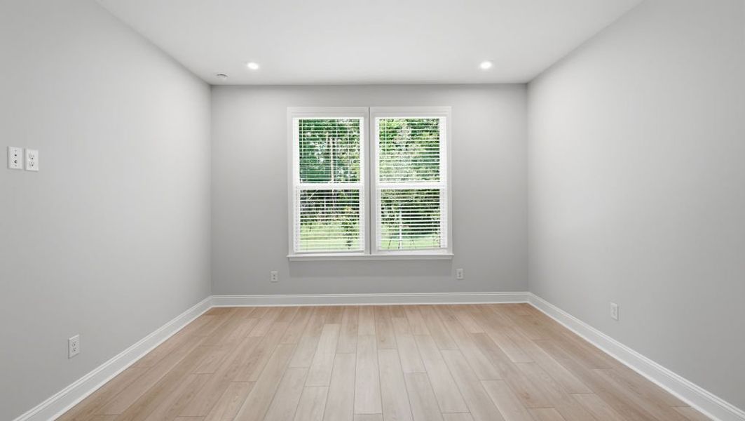 Spacious, unfurnished interior of a new home in Midpoint at New Riverside, Bluffton (Image 35). Spacious, unfurnished interior of a new home in Midpoint at New Riverside, Bluffton (Image 35).