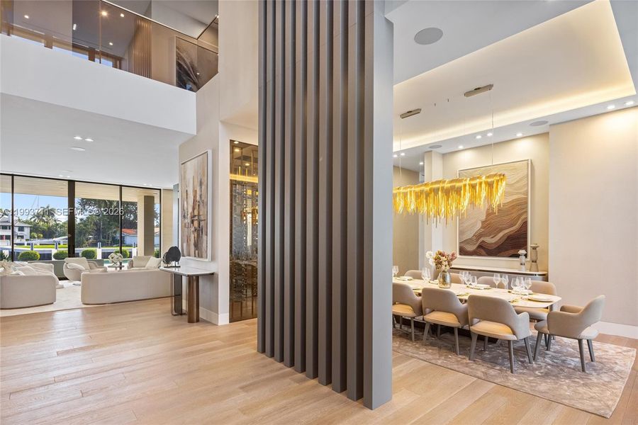 Furnished interior view inside a new home in , Fort Lauderdale (Image 11).