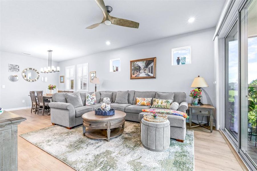 Furnished interior view inside a new home in , Wesley Chapel (Image 17).